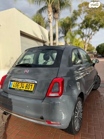 מודעת רכב פיאט 500