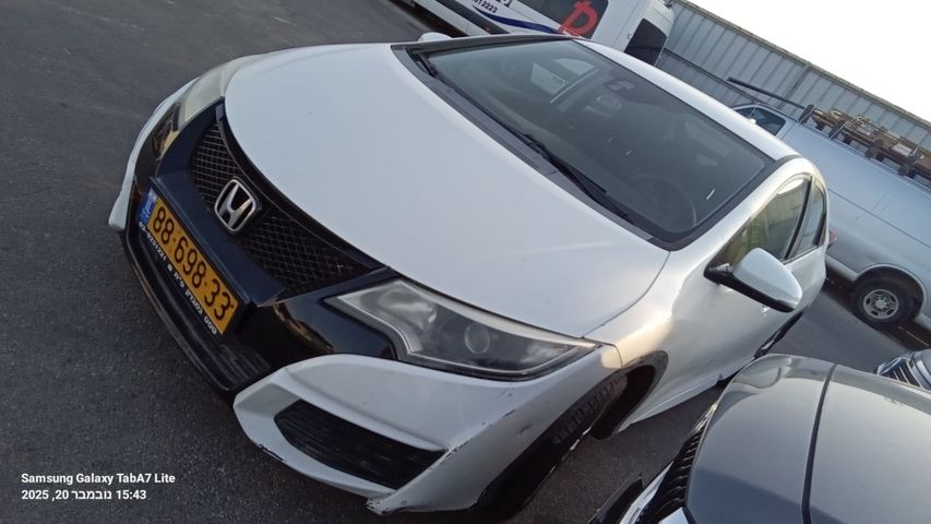 מודעת רכב הונדה סיוויק