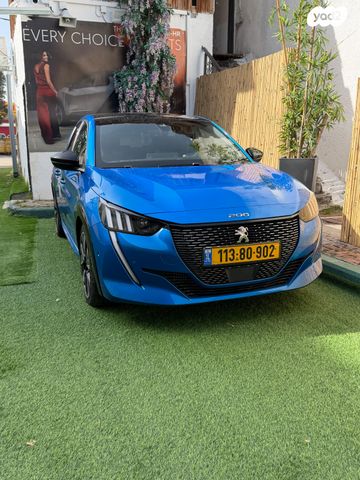 מודעת רכב פיג'ו 208