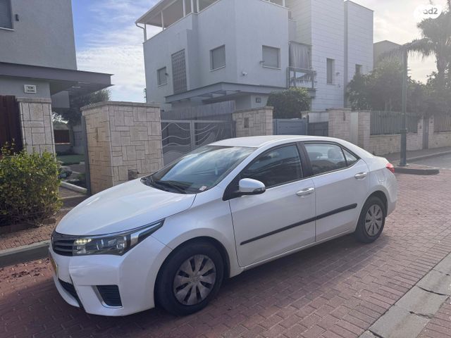 מודעת רכב טויוטה קורולה