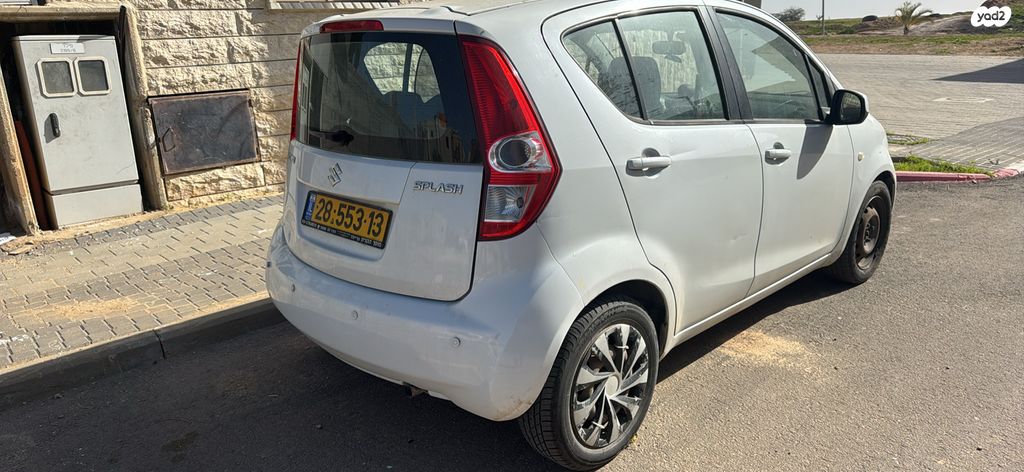 מודעת רכב סוזוקי ספלאש
