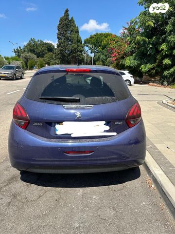 מודעת רכב פיג'ו 208