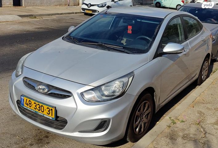 מודעת רכב יונדאי אקסנט i25