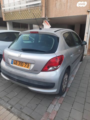מודעת רכב פיג'ו 207