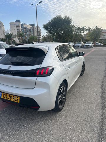 מודעת רכב פיג'ו 208