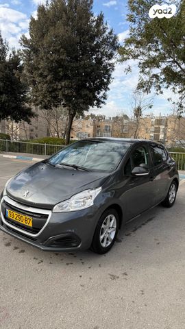 מודעת רכב פיג'ו 208