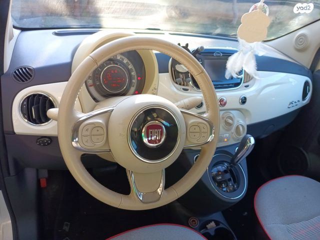 מודעת רכב פיאט 500