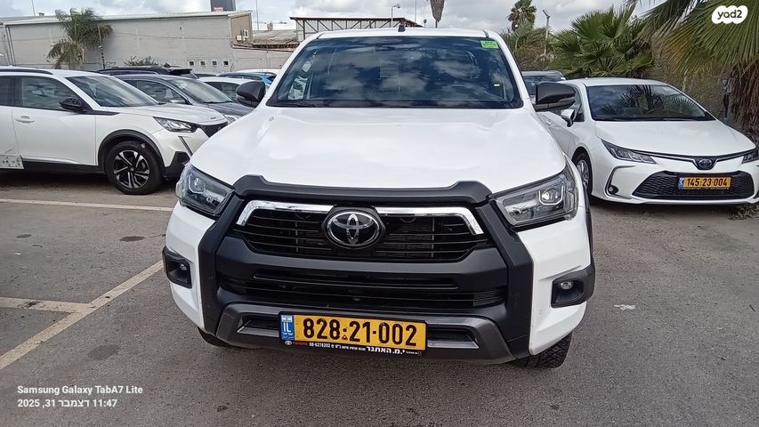 מודעת רכב טויוטה היילקס
