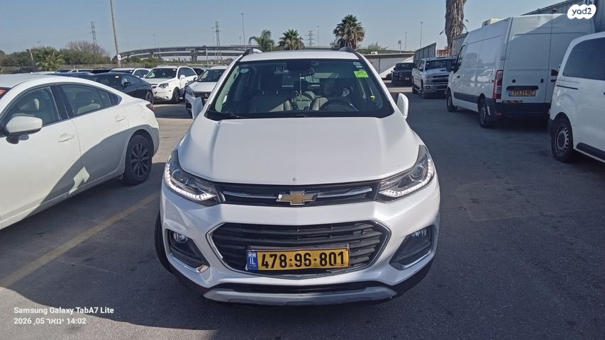 מודעת רכב שברולט טראקס