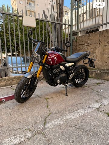 מודעת רכב טריומף Speed 400