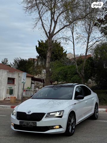 מודעת רכב סקודה סופרב