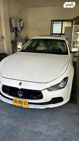 מודעת רכב מזראטי גיבלי