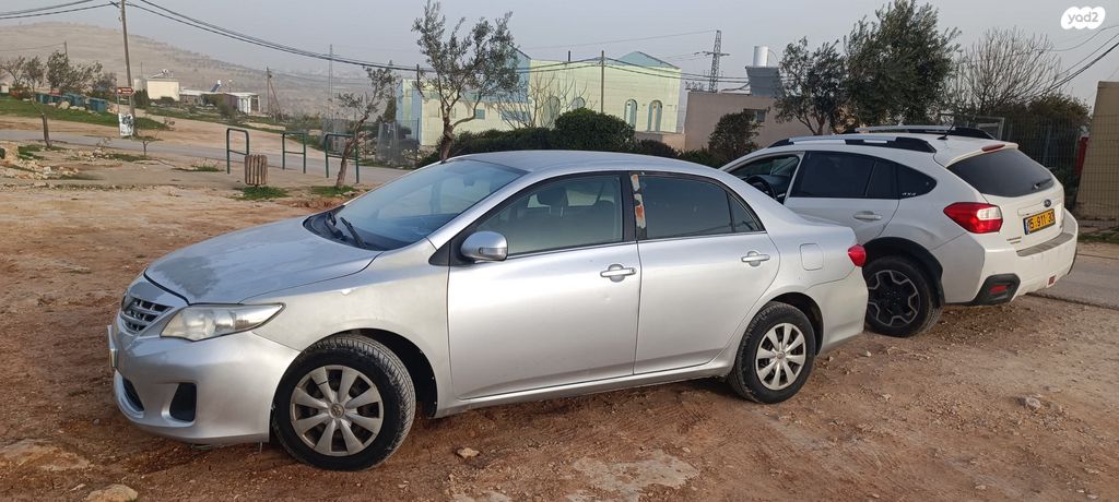 מודעת רכב טויוטה קורולה