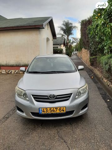 מודעת רכב טויוטה קורולה