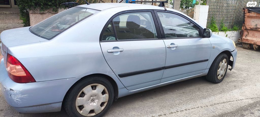 מודעת רכב טויוטה קורולה