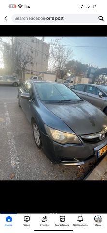 מודעת רכב הונדה סיוויק