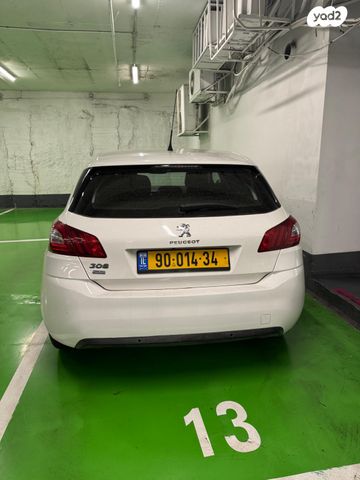מודעת רכב פיג'ו 308