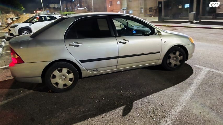 מודעת רכב טויוטה קורולה