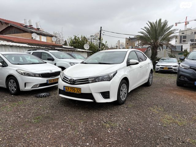 מודעת רכב טויוטה קורולה 1