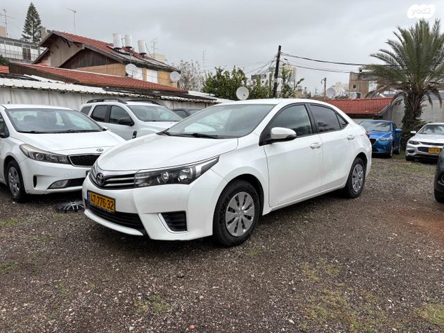 מודעת רכב טויוטה קורולה