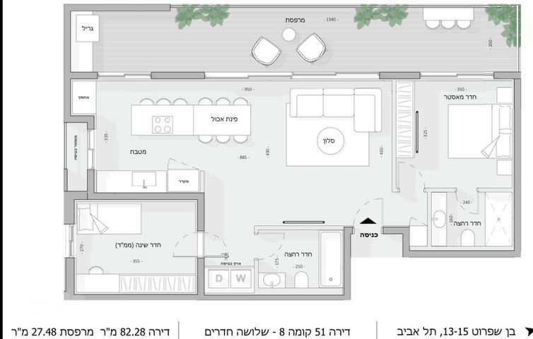 דירה למכירה בתל אביב יפו (תיווך) — 2