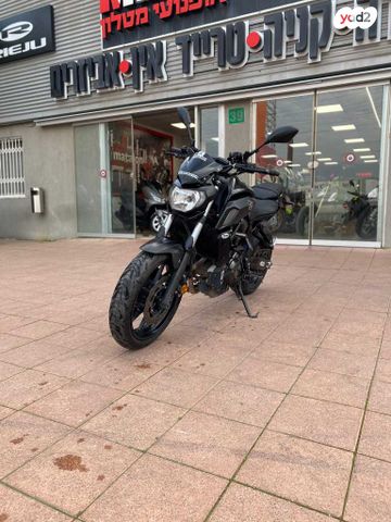 מודעת רכב ימאהה MT 07