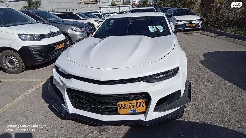 מודעת רכב שברולט קאמארו