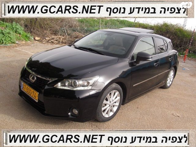 מודעת רכב לקסוס CT