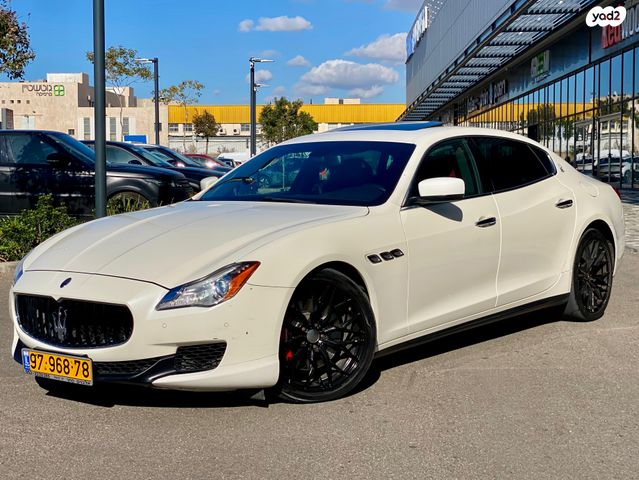 מודעת רכב מזראטי קוואטרופורטה