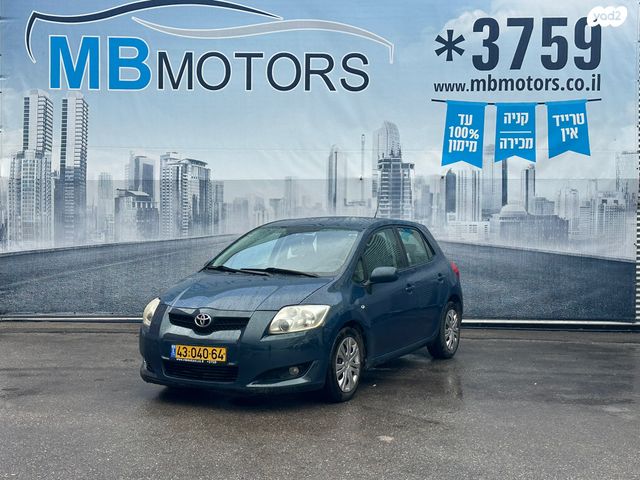 מודעת רכב טויוטה אוריס