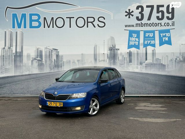 מודעת רכב סקודה ראפיד