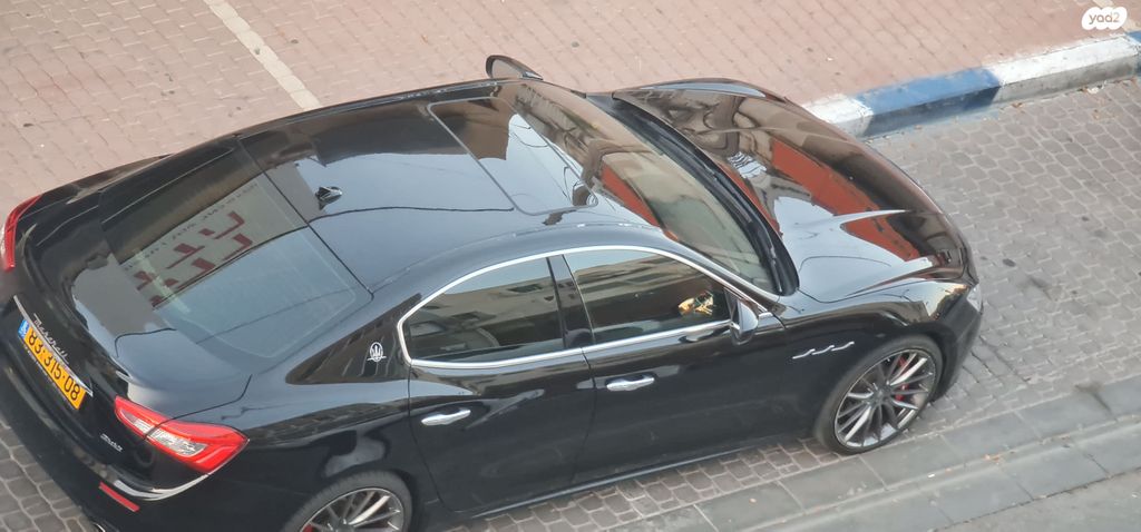 מודעת רכב מזראטי גיבלי