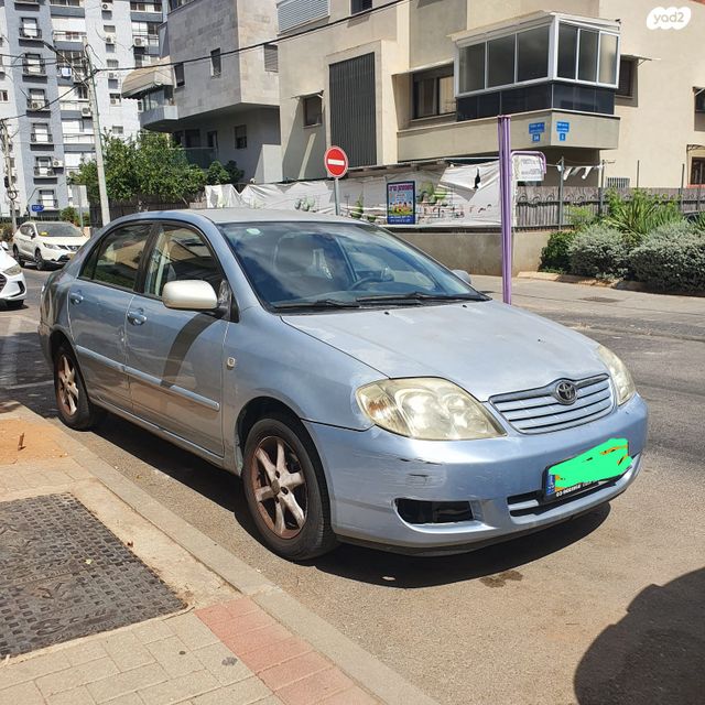 מודעת רכב טויוטה קורולה