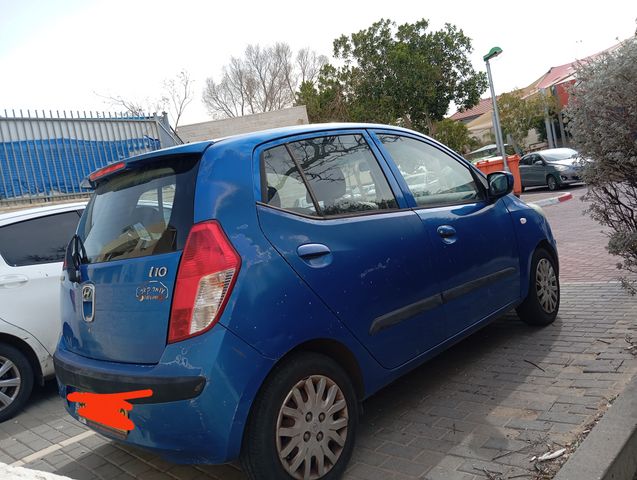 מודעת רכב יונדאי i10