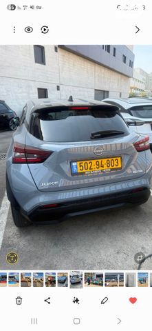 מודעת רכב ניסאן ג'וק