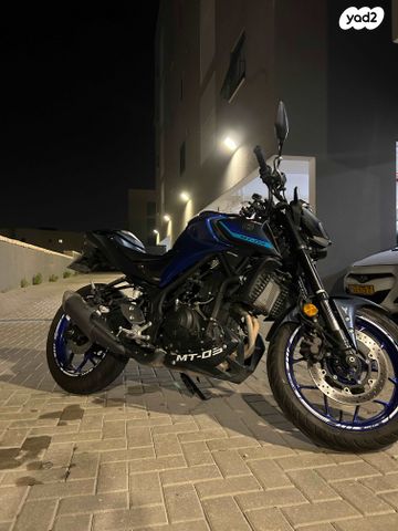 מודעת רכב ימאהה MT-03