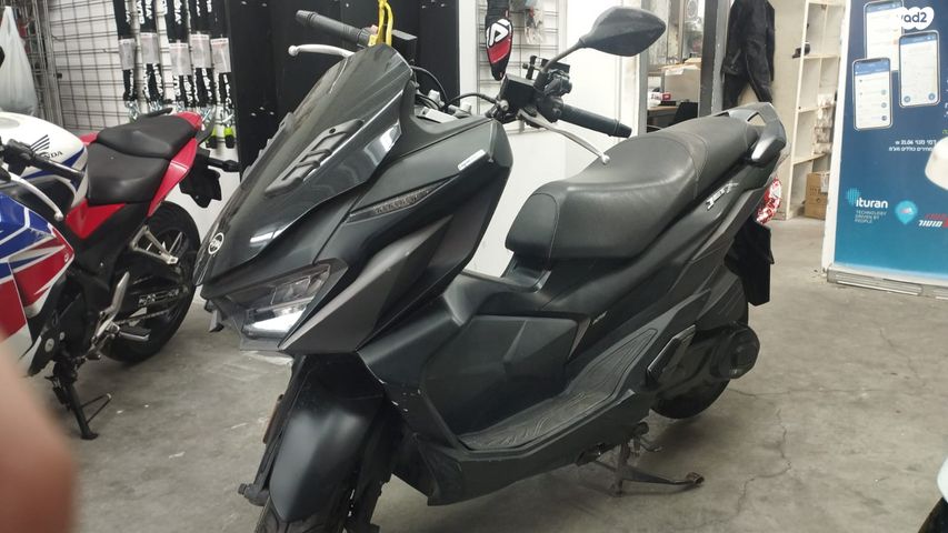 מודעת רכב סאן יאנג ג'ט איקס 125