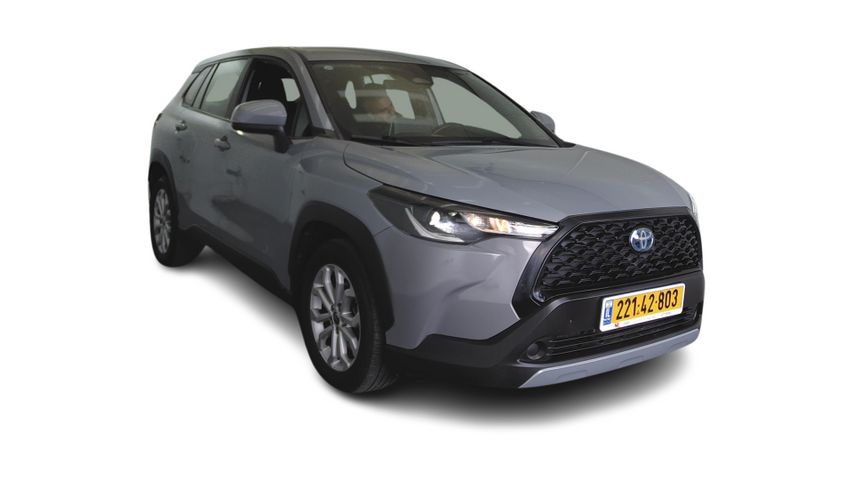 מודעת רכב טויוטה קורולה קרוס