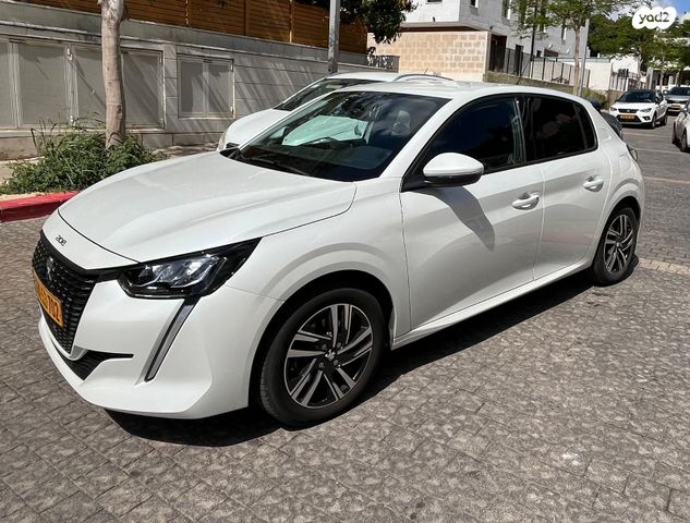 מודעת רכב פיג'ו 208