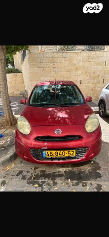 מודעת רכב ניסאן מיקרה