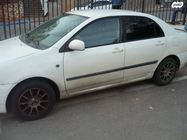 מודעת רכב טויוטה קורולה