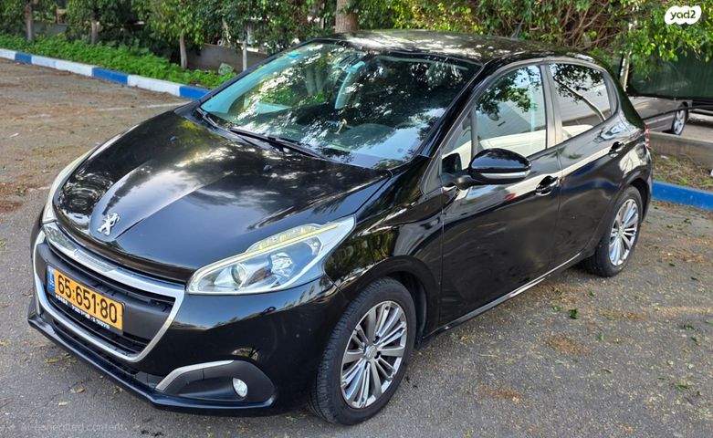 מודעת רכב פיג'ו 208