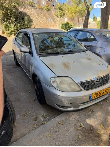 מודעת רכב טויוטה קורולה
