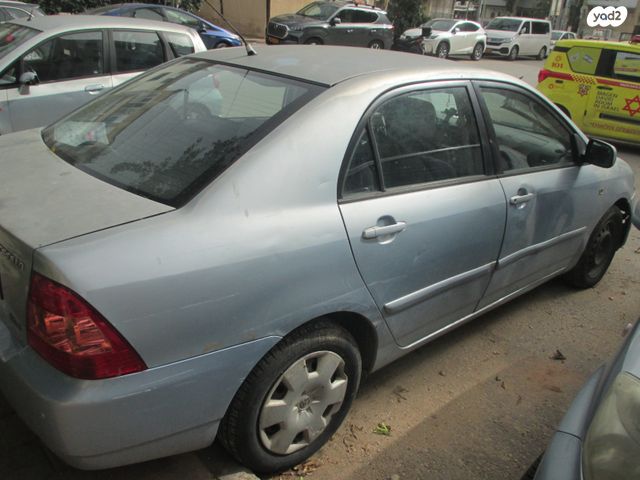 מודעת רכב טויוטה קורולה