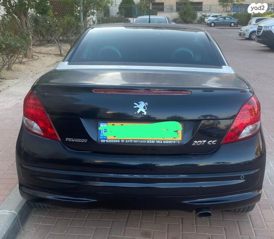 מודעת רכב פיג'ו 207