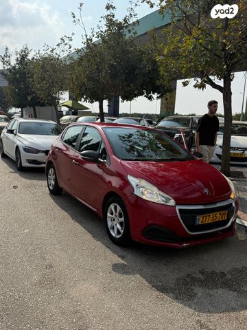 מודעת רכב פיג'ו 208