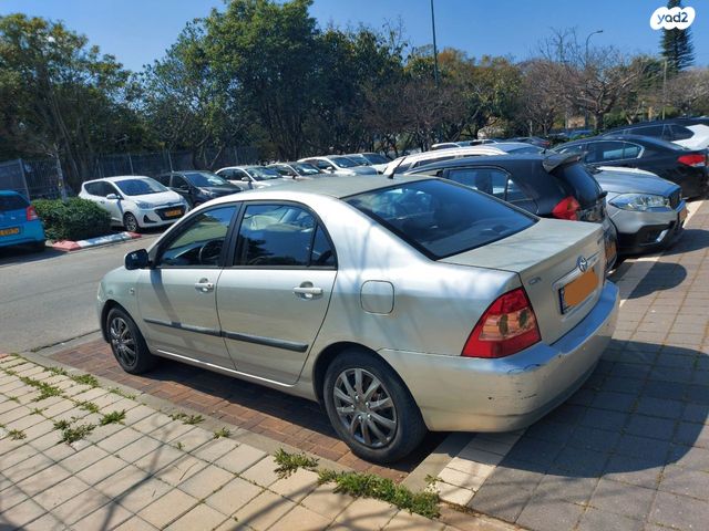 מודעת רכב טויוטה קורולה