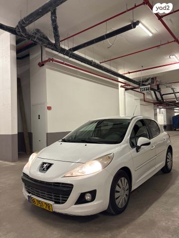 מודעת רכב פיג'ו 207