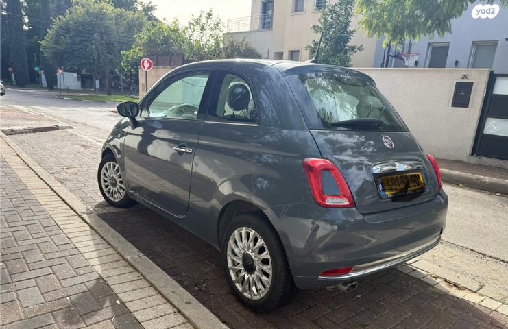 מודעת רכב פיאט 500