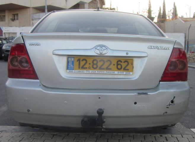 מודעת רכב טויוטה קורולה